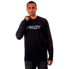 Camiseta Oakley Manga Longa Mark 2 - Masculina - Foto 3