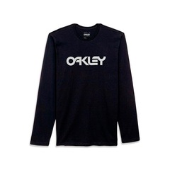 Camiseta Oakley Manga Longa Mark 2 - Masculina - Foto 1