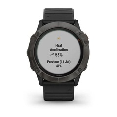 Relógio Monitor Cárdiaco Garmin Fenix 6X Pro Solar Edition - Foto 4
