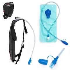 Kit Mochila de Hidratação Térmica Reservatório Crossgear + Bolsa Selim Slim - 2Litros - Foto 3