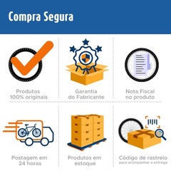 Cadeado Corrente Bicicleta com Segredo em Aço Calypso - 1mx6mm - Foto 5