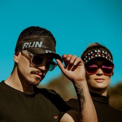 Kit de Corrida Hupi com Viseira + Meia Run - 36 a 42 - Adulto - Foto 7