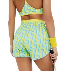 Shorts Alto Giro 3 Em 1 Dupla Face Slide - Feminino - Foto 2