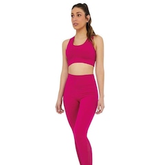 Calça Legging Alto Giro Seamless - Feminina - Foto 4