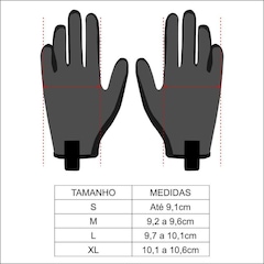 Luva de Ciclismo Groove Gr1 Full Finger - Adulto - Foto 4