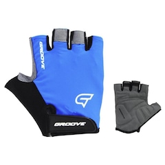 Luva Groove GR1 Short Finger Azul - Foto 2