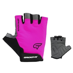 Luva Groove GR1 Short Finger Rosa - Foto 2