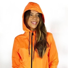 Jaqueta Corta Vento com Capuz Web Surf Shop Diamond - Feminina - Foto 2