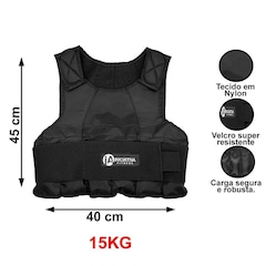 Colete de Peso para Treino Iniciativa Fitness - 15Kg - Foto 6