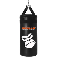Kit Gorilla Saco De Pancada + Luva Boxe Kit Muay-Thai - Infantil - Foto 4