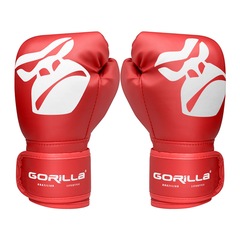 Kit Gorilla Saco De Pancada + Luva Boxe Kit Muay-Thai - Infantil - Foto 3