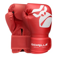 Kit Gorilla Saco De Pancada + Luva Boxe Kit Muay-Thai - Infantil - Foto 6