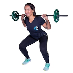 Anilha Revestida Iniciativa Fitness - 10kg - Foto 2