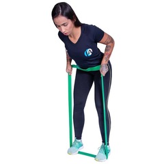 Faixa Elástica Iniciativa Fitness Fit Borges Super Band - Tensão Forte - 32mm - Foto 2
