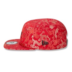 Boné Aba Reta New Era Camper Golden Culture - Strapback - Adulto - Foto 5