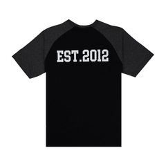 Camiseta NBA Raglan Brooklyn Nets - Masculina - Foto 2