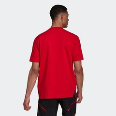 Camisa Polo de Treino do Flamengo Comissão adidas - Masculina - Foto 3