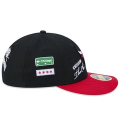Boné Aba Reta New Era 59Fifty Low Profile Chicago Bulls X Staple - Fitted - Adulto - Foto 6