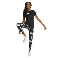 Camiseta Puma Power Graphic 846927-01 - Infantil - Foto 5