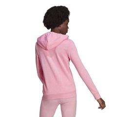 Jaqueta de Moletom adidas com Capuz Logo Linear Zipper - Feminina - Foto 4