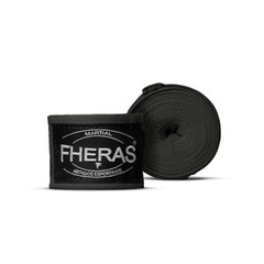 Kit de Boxe Muay Thai Fheras: Luvas + Bandagem + Protetor Bucal Top Caveira Top Caveira 10 Oz - Adulto - Foto 3