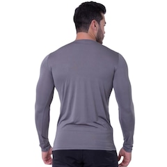Camisa UV LJ Camisas UV Proteção Solar UV50 + ICE Camiseta Térmica Manga longa Segunda Pele - Unisse - Foto 4