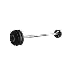 Barra Montada Iniciativa Fitness com Anilhas Injetadas - 30Kg - Foto 1