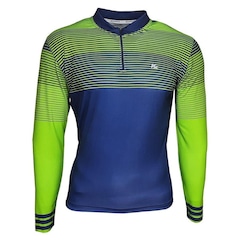 Camisa Manga Longa de Ciclismo Kanxa List UV50 - Masculina - Foto 1