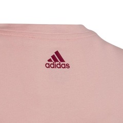 Camiseta adidas Essentials Logo Linear - Infantil - Foto 3