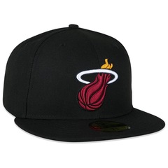 Boné Aba Reta New Era 59Fifty NBA Miami Heat - Fitted - Adulto - Foto 3