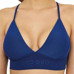 Top Alto Giro Micro Canelado - Adulto - Foto 1