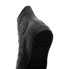 Tênis Converse Chuck Taylor All Star Monochrome Leather Hi - Unissex - Foto 4