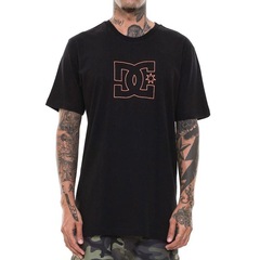 Camiseta DC Shoes Outline Star Plus Size - Masculina - Foto 1