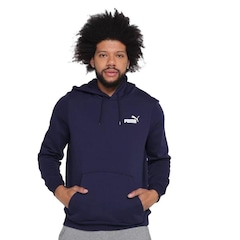 Blusa de Moletom Puma Masculina com Capuz Essentials Small Logo - Foto 3