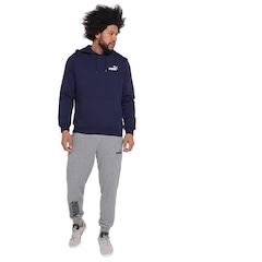 Blusa de Moletom Puma Masculina com Capuz Essentials Small Logo - Foto 6