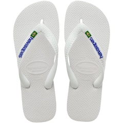 Chinelo Havaianas Brasil Logo Bandeira - Unissex - Foto 1