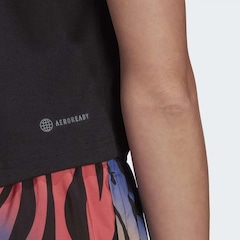 Camiseta adidas AEROREADY Designed To Move Tiger Print - Feminina - Foto 4