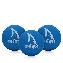 Bola de Frescobol Shark Pack com 03 Bolas - Foto 1
