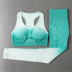 Conjunto Top Hupana Sports + Legging Cintura Alta Empina Bumbum Academia - Feminino - Foto 8