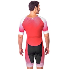 Macaquinho Kauna com Mangas Triathlon Elite Proteção UV50+ - Masculino - Foto 2
