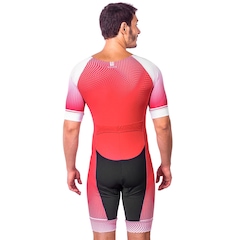 Macaquinho Kauna com Mangas Triathlon Elite Proteção UV50+ - Masculino - Foto 3