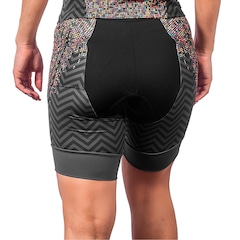 Bermuda de Triathlon Kauna Elite Pixel Proteção UV 50+ - Foto 2