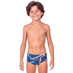 Sunga Kauna Big Bang Proteção UV50+ - Infantil - Foto 1