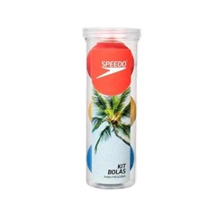 Kit de Bola dd Frescobol Speedo Praia Pack - 3 Bolas - Foto 2