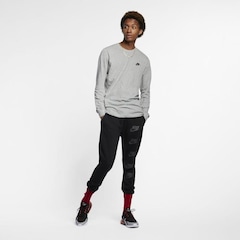 Camiseta Manga Longa Nike Sportswear Club - Masculina - Foto 2