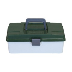 Maleta Para Pesca Pb Box 001 Da Pesca Brasil Com 1 Estojo Multiuso E Bandeja Interna - Pesca Brasil - Foto 1