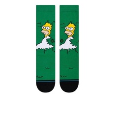Meia Cano Alto Stance Homer Simpson - Masculina - Foto 2