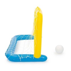 Conjunto Polo Aquático Bestway com Bola e Gol Inflável 1,42m - Foto 3