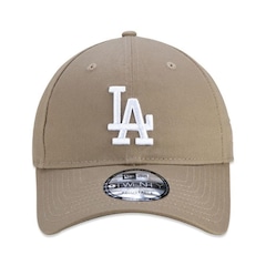 Boné Aba Curva New Era Los Angeles Dodgers 920 ST Permanente Caqui - Strapback - Adulto - Foto 3