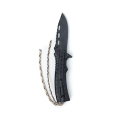 Canivete Tático Invictus Range Paracord Inox Pederneira - Foto 4